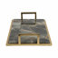 Plateau décoratif décoratif en agate pour repose-pieds et table basse-109413230