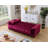 Kinsely Full / Double 82.7'' Velvet Convertible Sofa-1387275212-1387275211