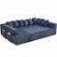 Canapé modulaire en U 146 pouces 146 pouces, canapé-lit convertible 5 places avec 8 coussins, aucun assemblage requis, canapé modulaire surdimensionné, tissu en velours côtelé-984861390
