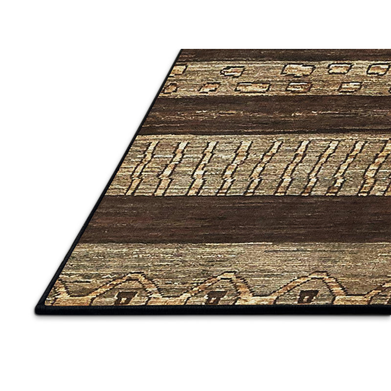 Tapis abstrait 415, Rectangle 7 pi x 10 pi