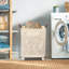 Panier à linge en plastique avec poignées-743114418-742995309