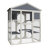 Outstanding Wooden Outdoor Cat House with Multiple Features for Pets