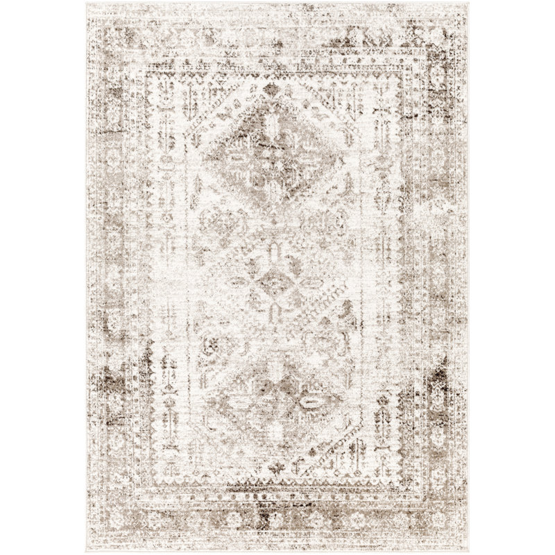 Tapis oriental Fitz, Rectangle 3 pi 11 po x 5 pi 7 po, Brown