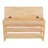 3-Tier Wooden Shoe Storage Bench
