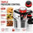 WantJoin 8Qt Pressure Canner and Cooker with Dual Handle
