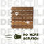 30cm L x 30cm W Solid Wood Interlocking Deck Deck Tile Kit-1773244033
