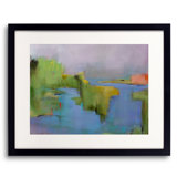 Sunset On The Marsh Print by Jacquie Gouveia