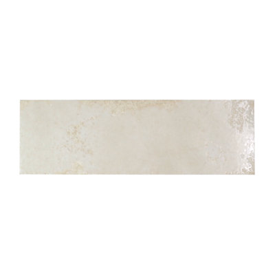 Inhale Gris 4 in. x 12 in. Glossy Porcelain Wall Tile (12.27 sq. ft./Case)