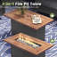 Foyer de table au propane pour l'extérieur-448395512