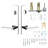 Escala Round Sideplate Entry, Polished Chrome-135979987