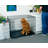 Porterville Steel Collapsible Pet Crate with 1 Door-569960751