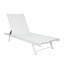 SALTON CHAISE LOUNGE With Durable Outdoor Mesh And Rust-Proof Aluminum Frame For Comfortable Sunbathing And Poolside Relaxation