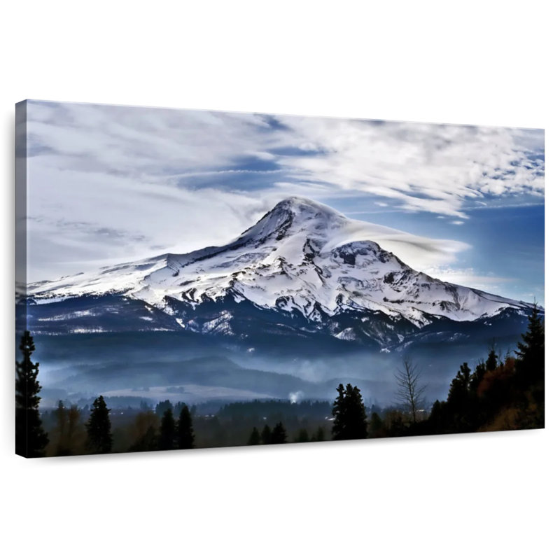 Alvord, Mount Hood, sommet des nuages, H 20 po x l 30 po