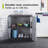 37" H x 36" W x 18" D 2 Door Storage Cabinet