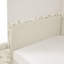 Structure de lit simple beige avec 2 tiroirs de rangement, lit en velours convertible, conception moderne, surface d'assise moelleuse, eucalyptus renforcé et rembourrage réglable pour la chambre à coucher, confortable