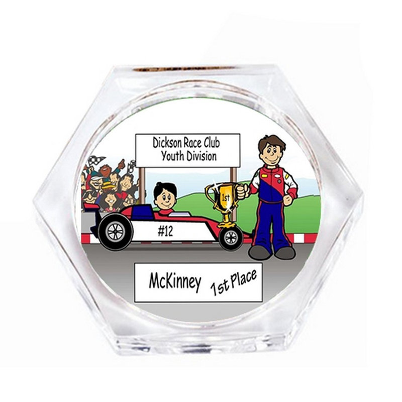 Sous-verre pour jeunesse course