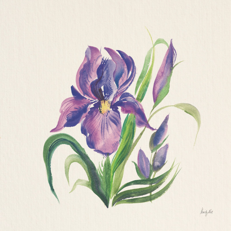 Pâques en fleurs II par Kristy riz, H 30 po x l 30 po
