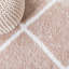 Geometric Power Loom Beige/White Area Rug-688374137