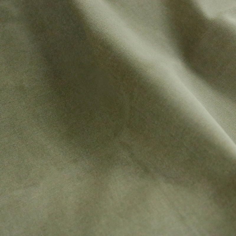 Tissu de revêtement en velours de coton Bowie-Regal, Colombe