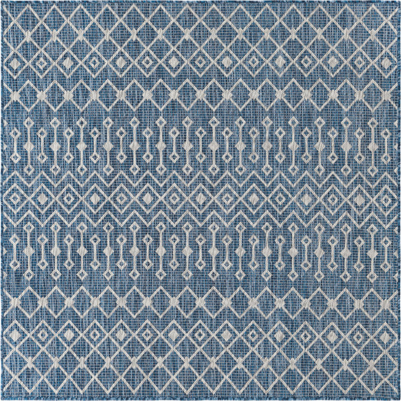 Outdoor Preen Area Rug Lakeside Color, Square 5'
