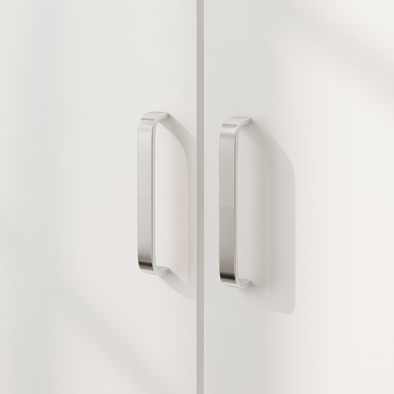 White Wardrobe For Compact Homes