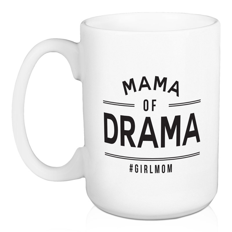 Grande tasse à café maman of dramatique Fabian