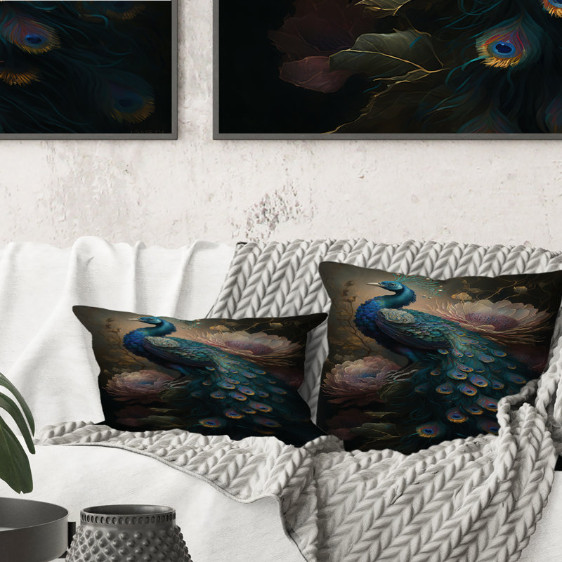 Coussin décoratif, H 18 po x l 18 po, Carré