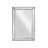 Atilla Engineered Solid Wood Rectangle Mirror