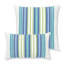 Summer Stripe Lumbar Outdoor Rectangular Sunbrella® Pillow Cover & Insert-40673669