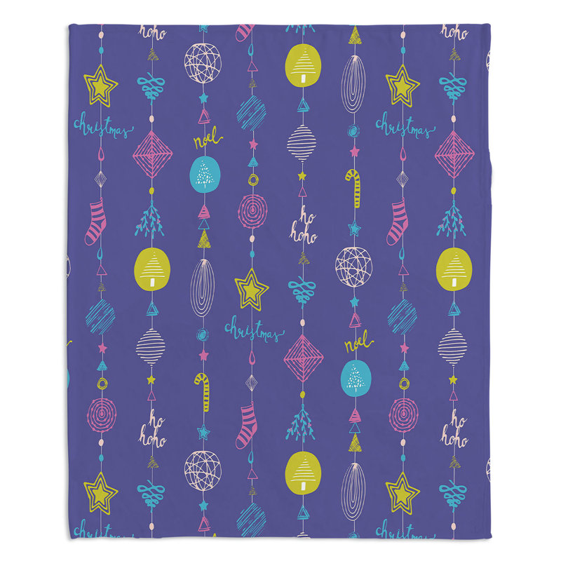  Couverture Town Ornaments, 51 po x 60 po