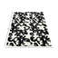 Tapis rectangulaire contemporain noir / blanc lavable-4254450