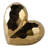 Millsap Ceramic Geometric Heart Sculpture-912568850-912650568