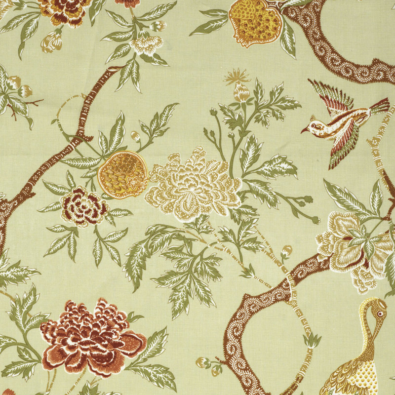 Arbre Chinois Fabric, Sage