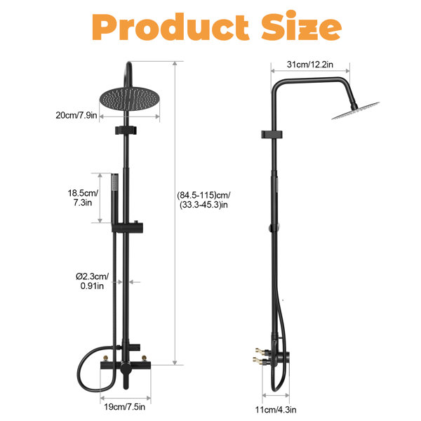Dimensions du produit