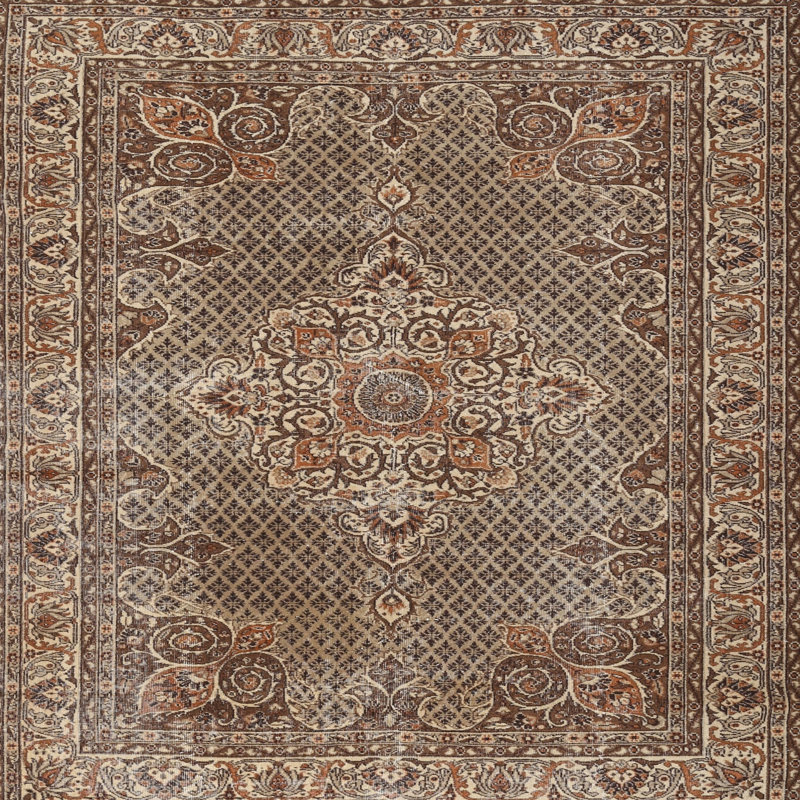 Kajetan Oriental Indoor Rug, Square 3'