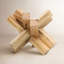 Kesya abstrait en bois
