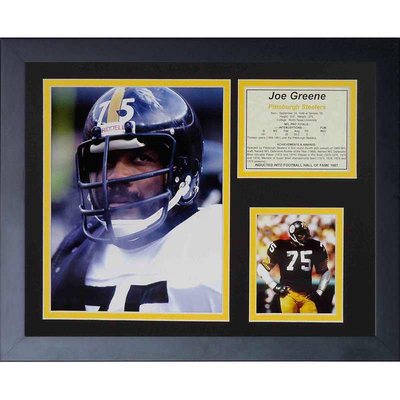 Souvenirs encadrée joe greene