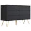120 cm W Chest of 6 Drawers-1460461905