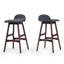Ensemble de 2 tabourets de bar 28,5 po Mid-Century-1816339116