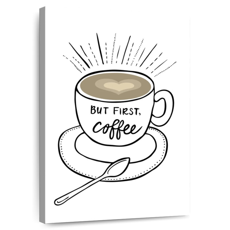 Tergel Coffee First, 30" H x 20" W