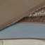 Ensemble d'édredon jacquard 7 pièces bleu grand