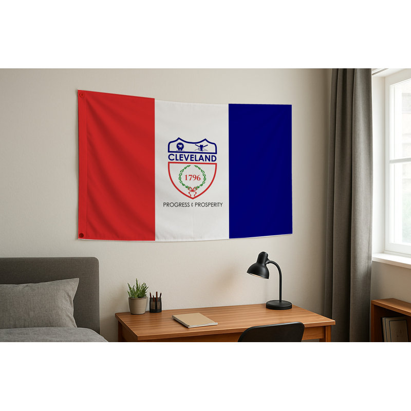 Drapeau de la ville de Cleveland — Drapeau