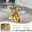 Glass Dining Table Set with Upholstered Dining Chairs, 70" Rectangle Kitchen Table and Chair Set, Clear Glass Dining Room Table Set, Modern Home Kitchen Furniture-1290715441-1290715438-1290715434