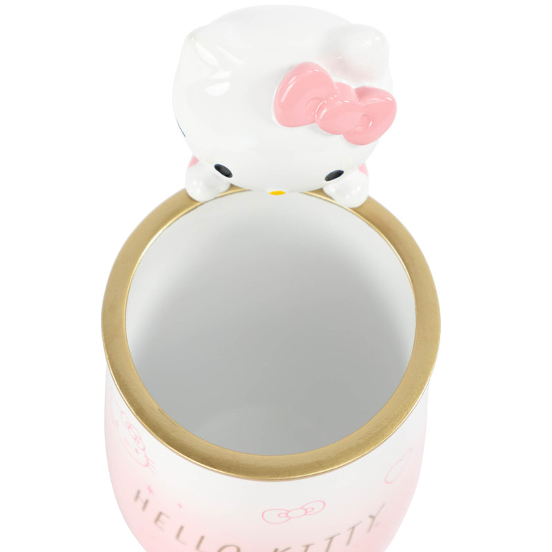 Lorenso Pink Ombre Lotion Pump And Tumbler Set