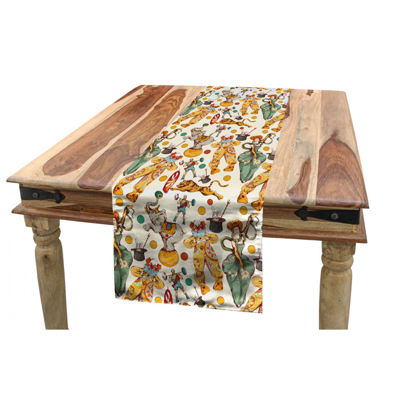 Geometric Table Runner, 120" x 16"