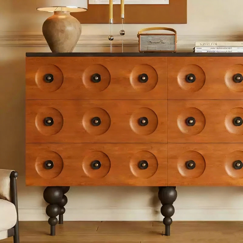 Multi-Drawer Retro Sideboard