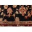Tapis noir 145 cm x 168 cm