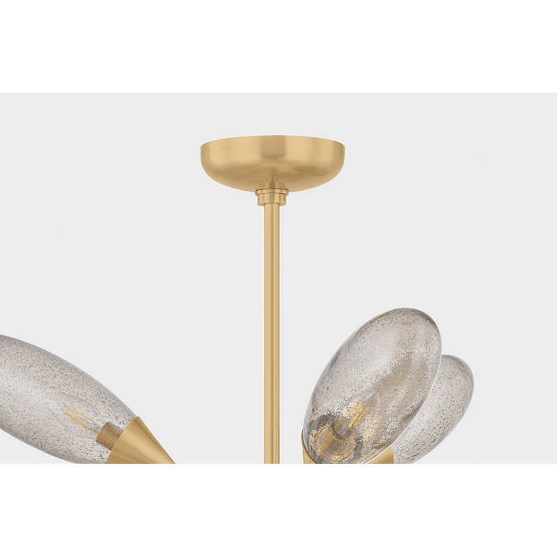 Cordoba Chandelier in Vintage Brass