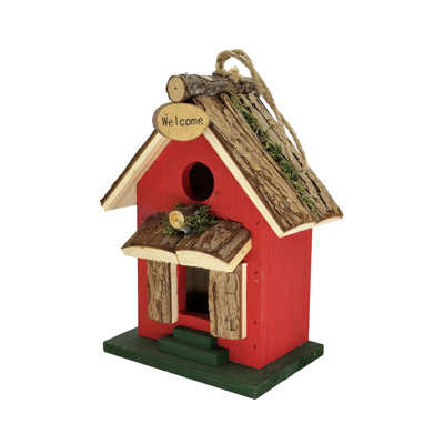 Maison d'oiseaux rustique