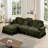 Elegant Mid Century Large Sofa-1078207331